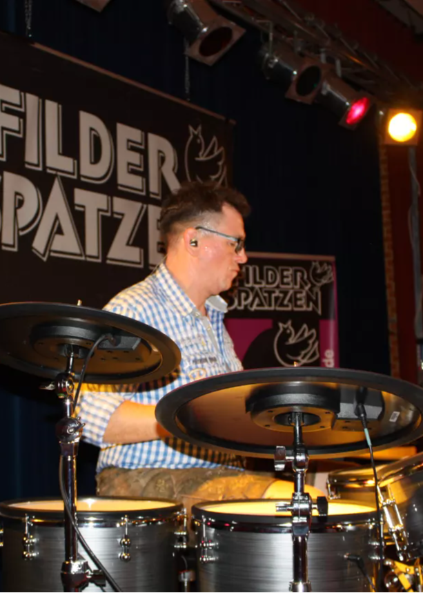Schlagzeuger Filder Spatzen